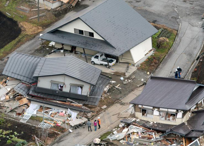Japon: Un séisme de magnitude 6,2 fait des dizaines de blessés