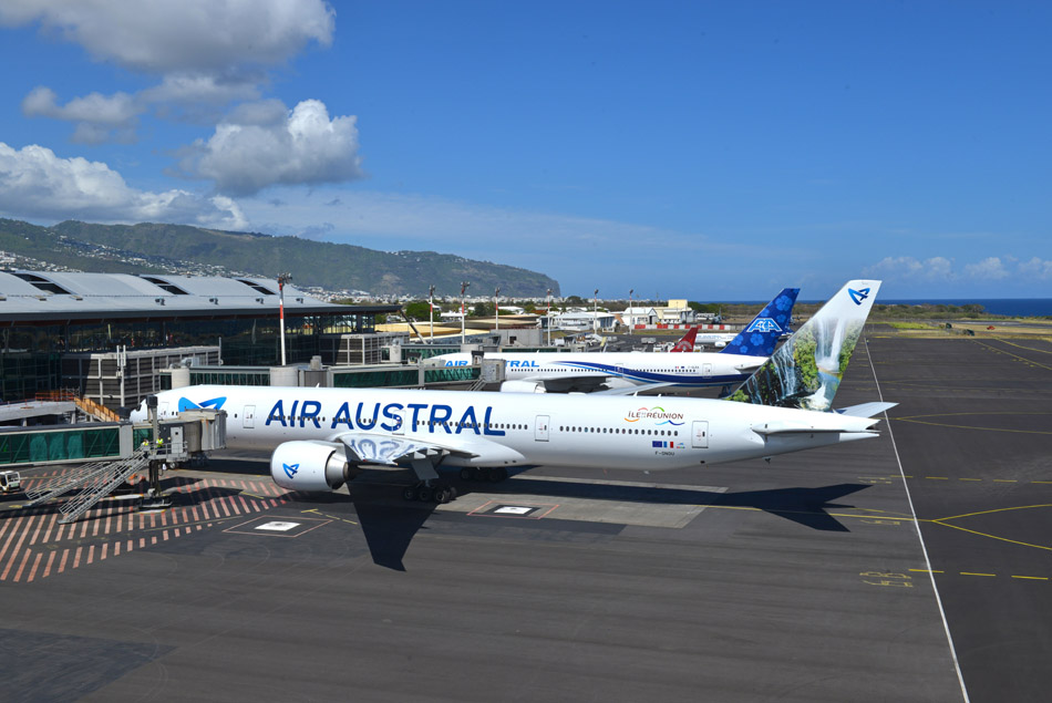 Retour en images sur la nouvelle "déco" des avions d'Air Austral