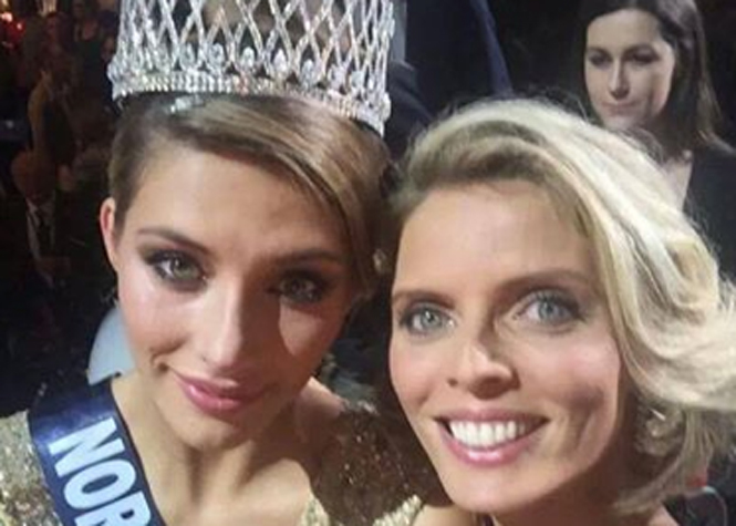 Camille Cerf, Miss Nord Pas de Calais, est devenue la Miss France 2015