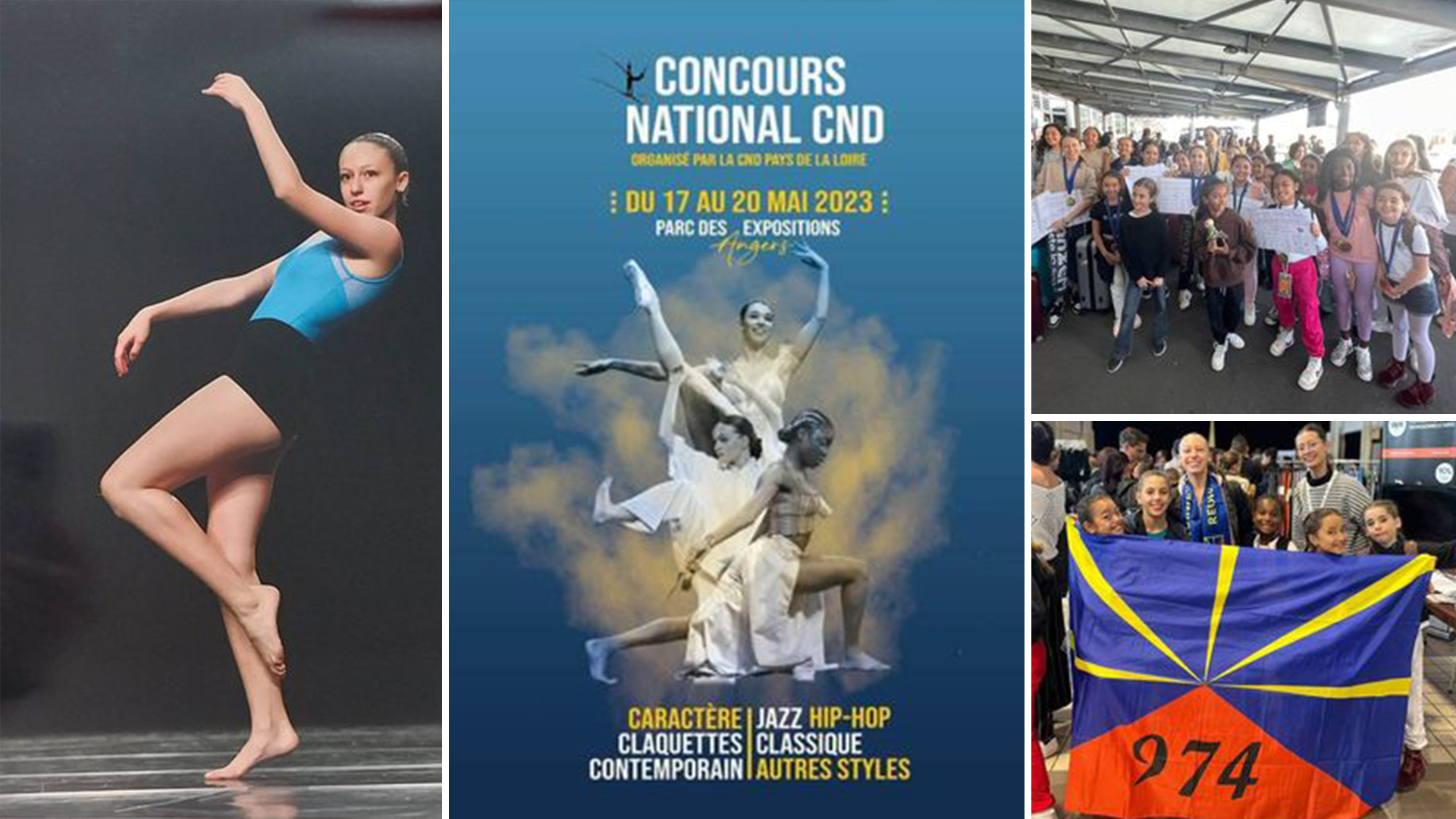 Concours de danse de la CND : Les Réunionnais couverts de médailles
