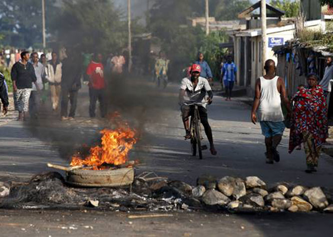 Tentative de coup d'Etat au Burundi: Des violences éclatent  