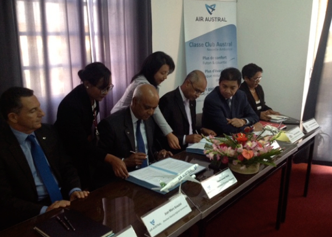 Liaison vers la Chine: Air Austral et Air Madagascar confirment leur partenariat