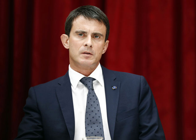 Congrès du PS: Manuel Valls fait son discours