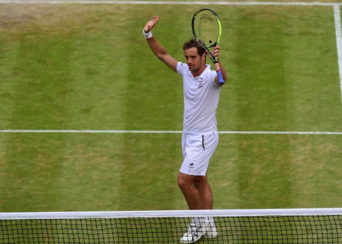 Wimbledon : Richard Gasquet se hisse en demi-finale