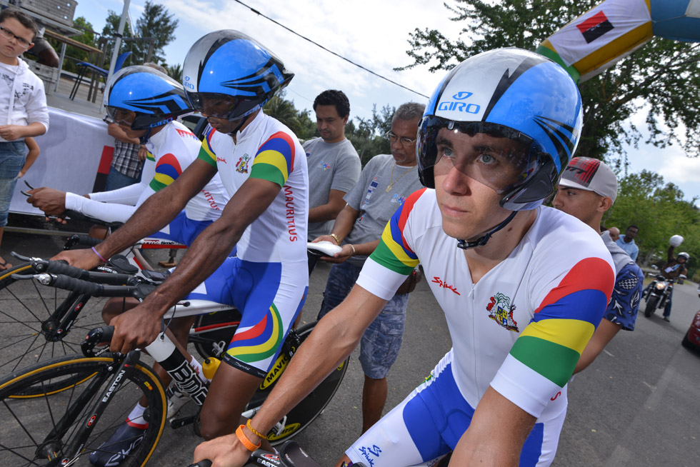 JIOI: La Réunion décroche sa 1ère médaille d'or au contre-la-montre cycliste