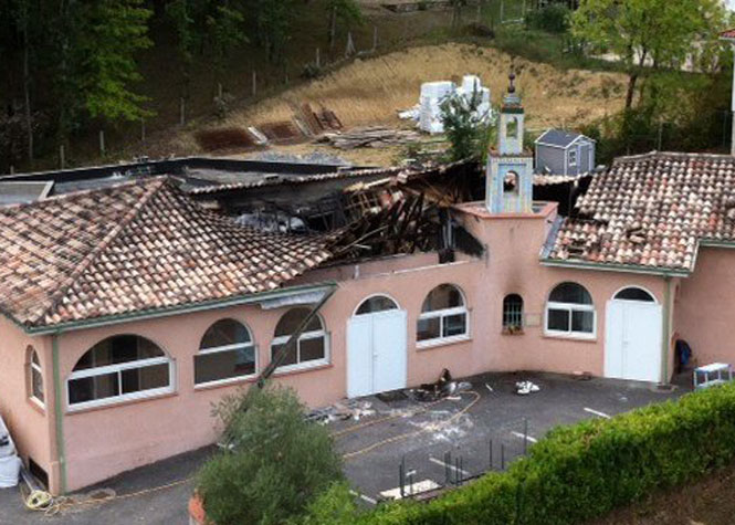 L'incendie de la mosquée d'Auch est un acte criminel