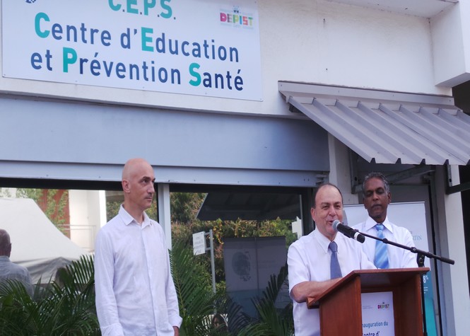 Gérald KBidi, directeur du CHGM, a inauguré ce 9 septembre le CEPS ouvert au public du territoire de santé ouest