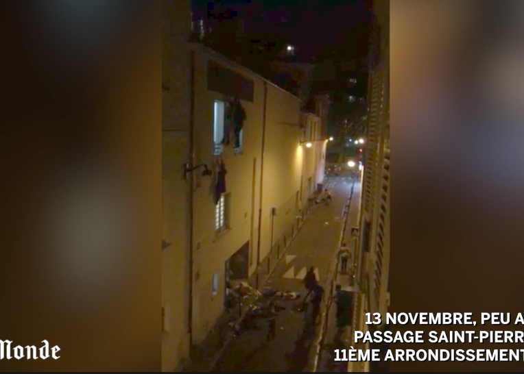 Attention images choquantes : une vidéo de la fusillade au Bataclan