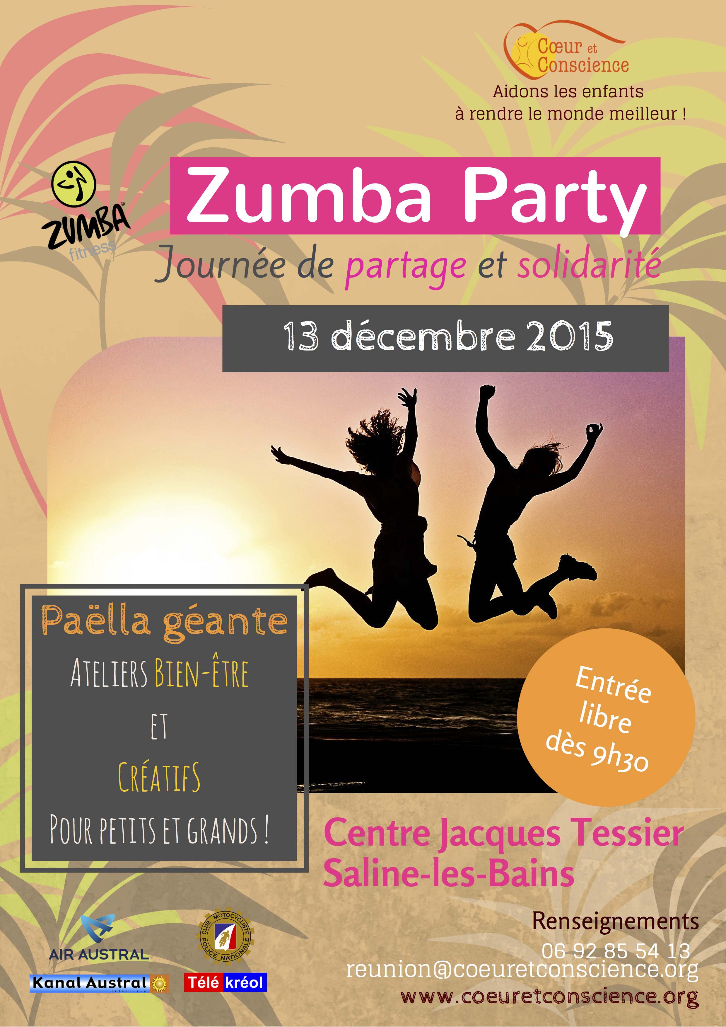 Une Zumba Party pour lutter contre la malnutrition ce dimanche