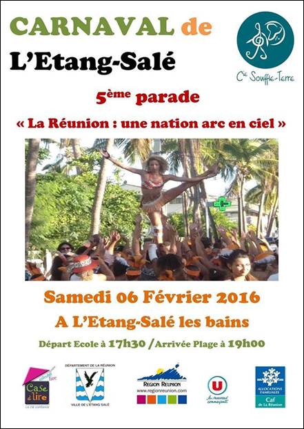 Parade carnavalesque ce samedi à l'Étang-Salé les Bains
