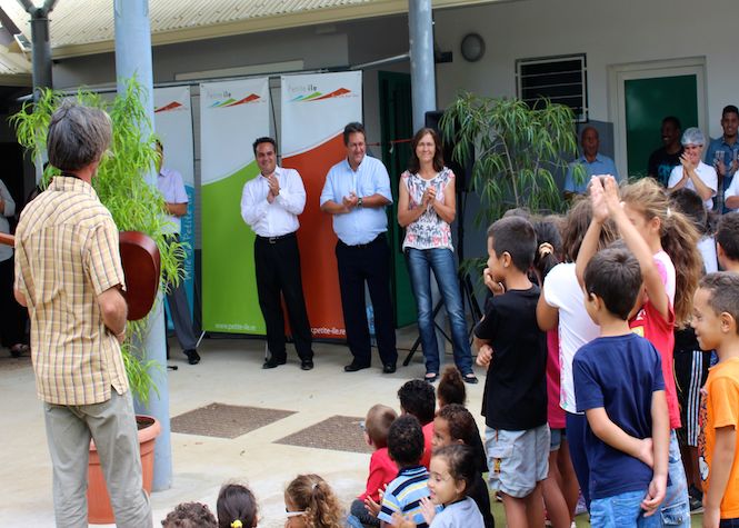 Petite île: Un nouveau réfectoire pour l'école et un lycée hôtelier annoncé
