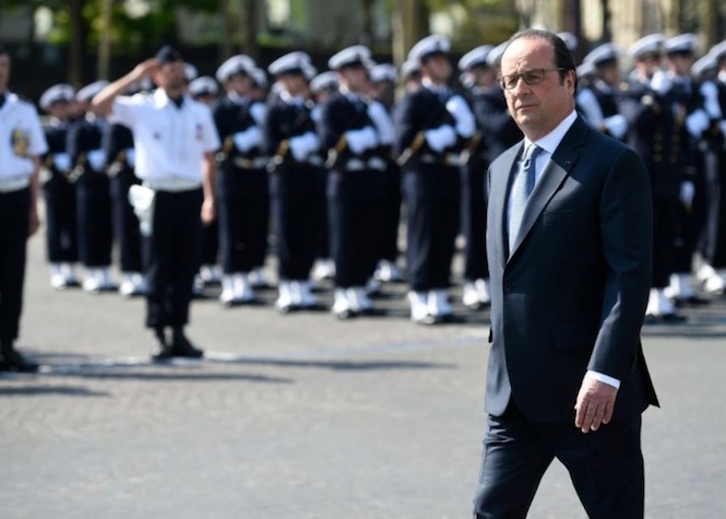 Dernière commémoration du 8 mai du quinquennat de François Hollande