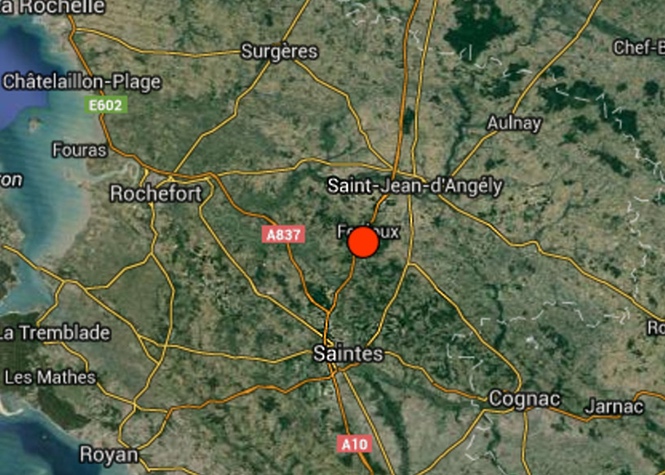 Nouveau tremblement de terre en Charente-Maritime