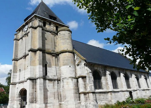 L'église de Saint-Etienne-du-Rouvray