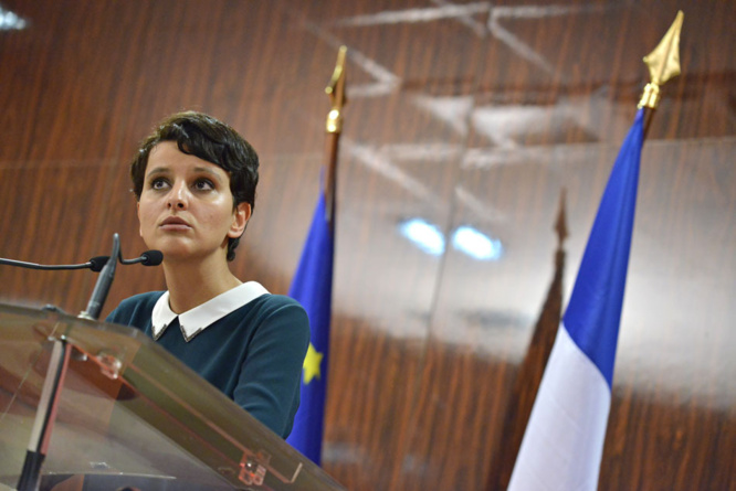 Najat Vallaud-Belkacem "en colère" contre le pape