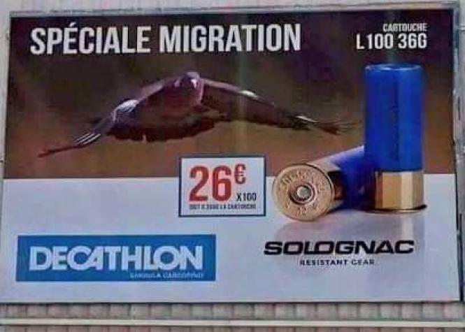 Grosse polémique autour d’une affiche "spéciale migration" de Décathlon