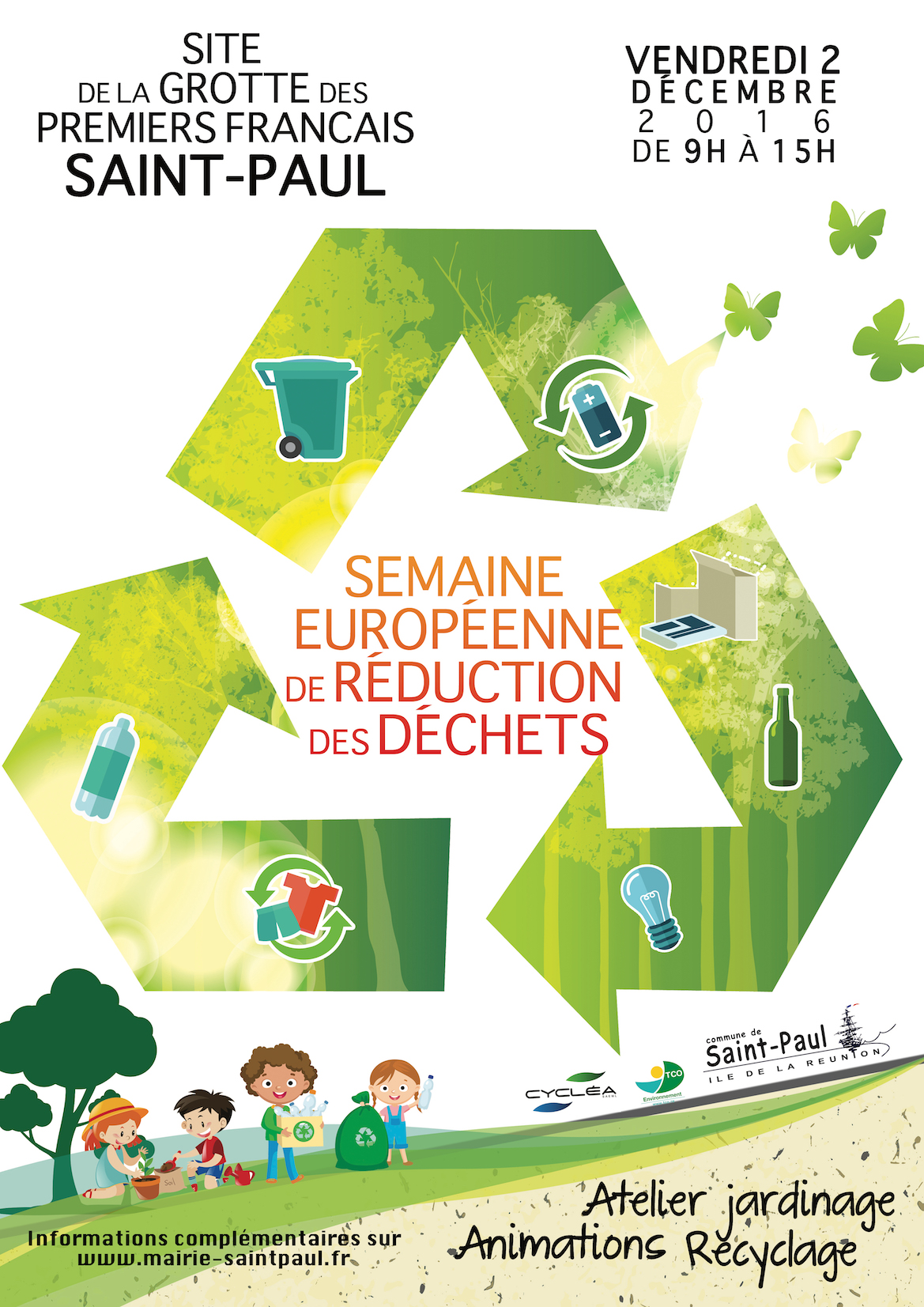 Saint-Paul: semaine européenne de réduction des déchets