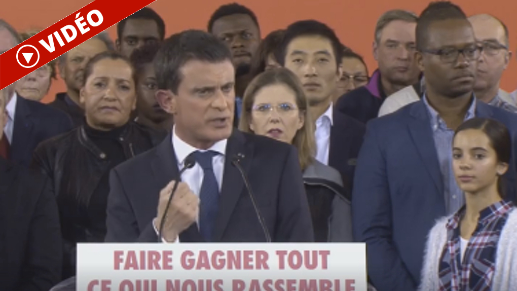 [VIDEO] Valls : "Oui, je suis candidat à la présidence de la République"
