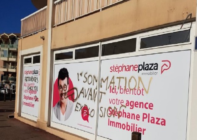 Menaces : une agence immobilière de Stéphane Plaza vandalisée