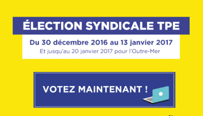 Élection syndicale dans les TPE: Les votes ouverts jusqu'au 20 janvier