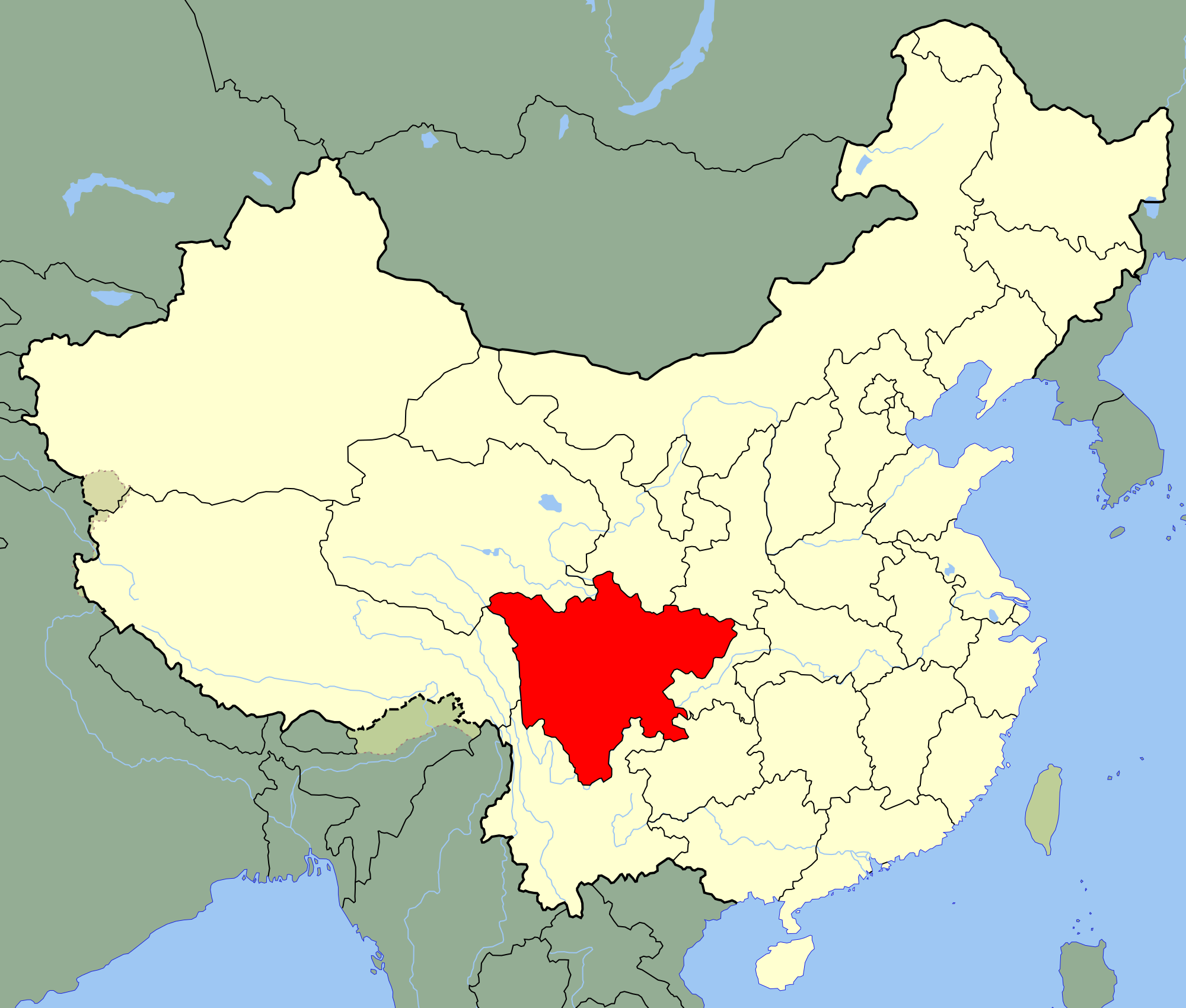 Chine : La province chinoise du Sichuan secouée par un séisme de magnitude 6.5