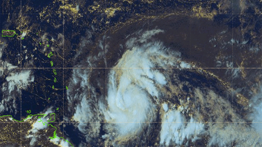 La tempête tropicale Maria