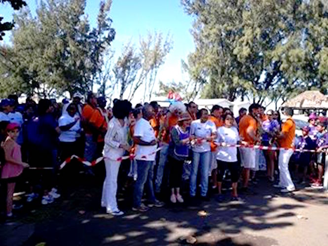 La marche solidaire contre la leucémie rassemble près de 400 participants