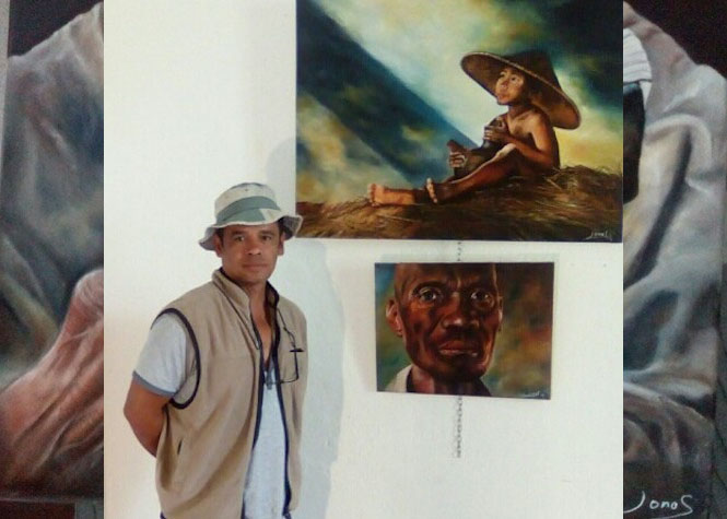 Christophe Jonas, peintre ultra-réaliste
