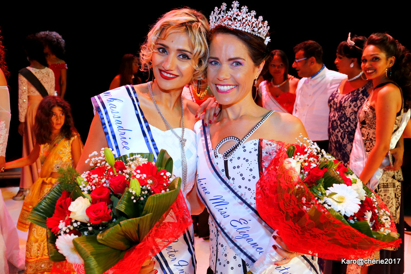 Asma Avroles Ambassadrice et Fabienne Boyer 2ème dauphine de Miss Elégance Inter 2017