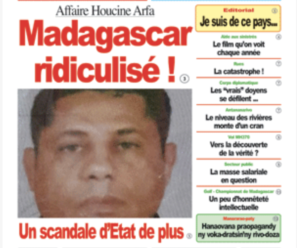 70 000€ versés à la ministre de la Justice pour s'enfuir d'une prison malgache