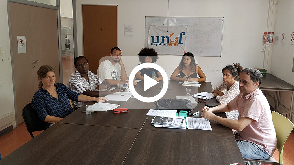 [VIDEO] Université de La Réunion: Les syndicalistes s'indignent contre une "sélection" des bacheliers