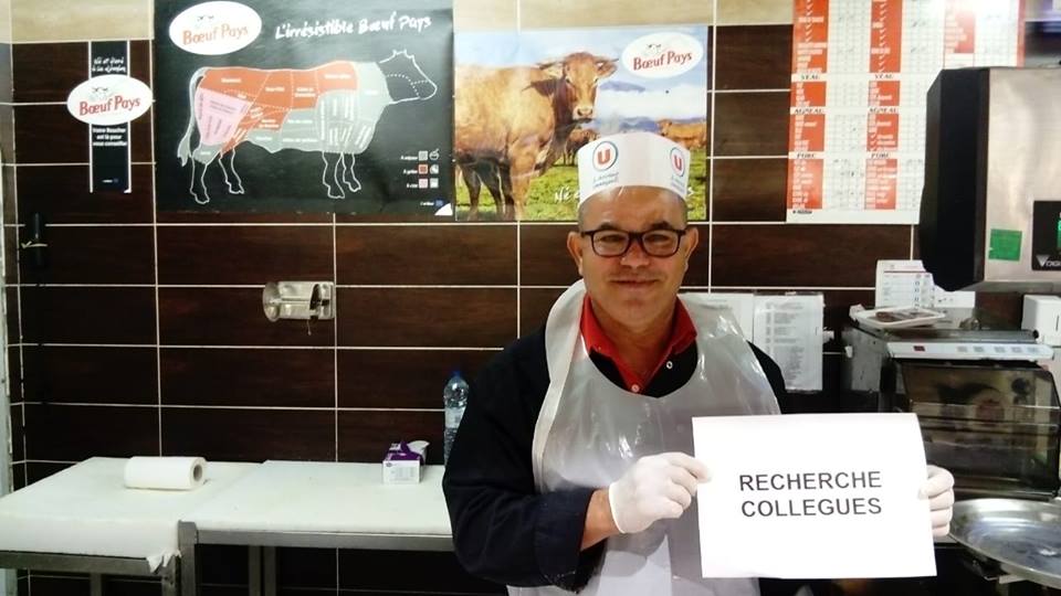 Un supermarché de Saint-André lance une campagne de recrutement originale