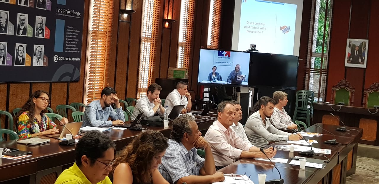 Chef(fe)s d'entreprises, groupements professionnels réunis à la CCI Réunion
