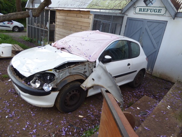 📷 Le Tampon: La SPA victime d'une perte de contrôle d'un véhicule du rallye