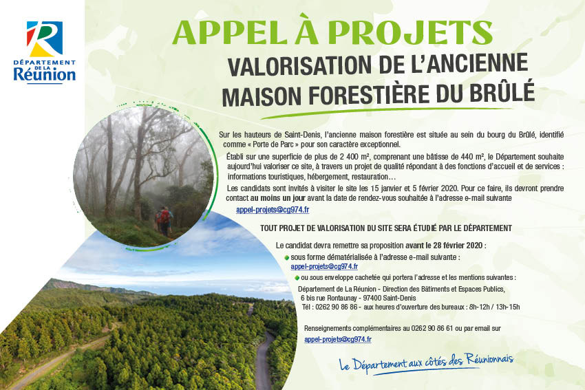 Appel à projets pour la valorisation de l’ancienne maison forestière du Brûlé