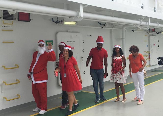 ▶️ Noël : Ils n'oublient pas les marins de passage au Port Réunion