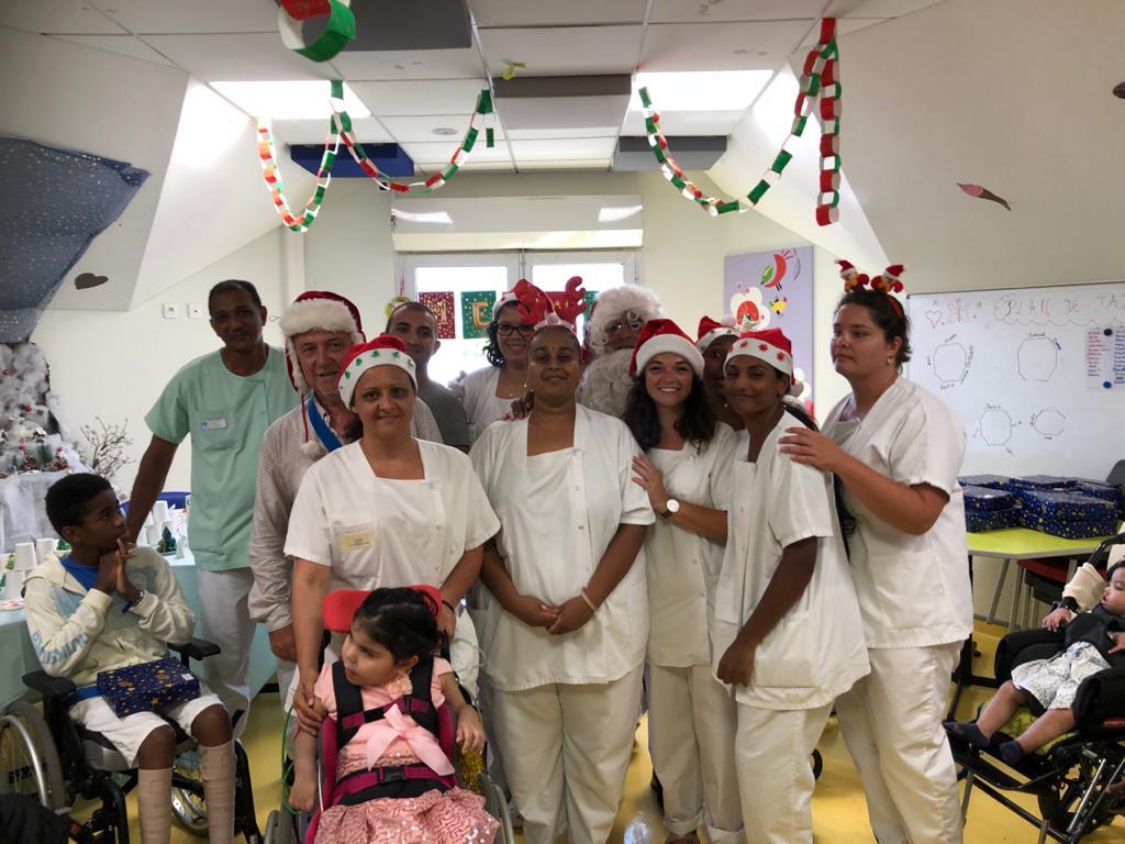 Même les enfants malades ont fêté Noël grâce au Rotary 