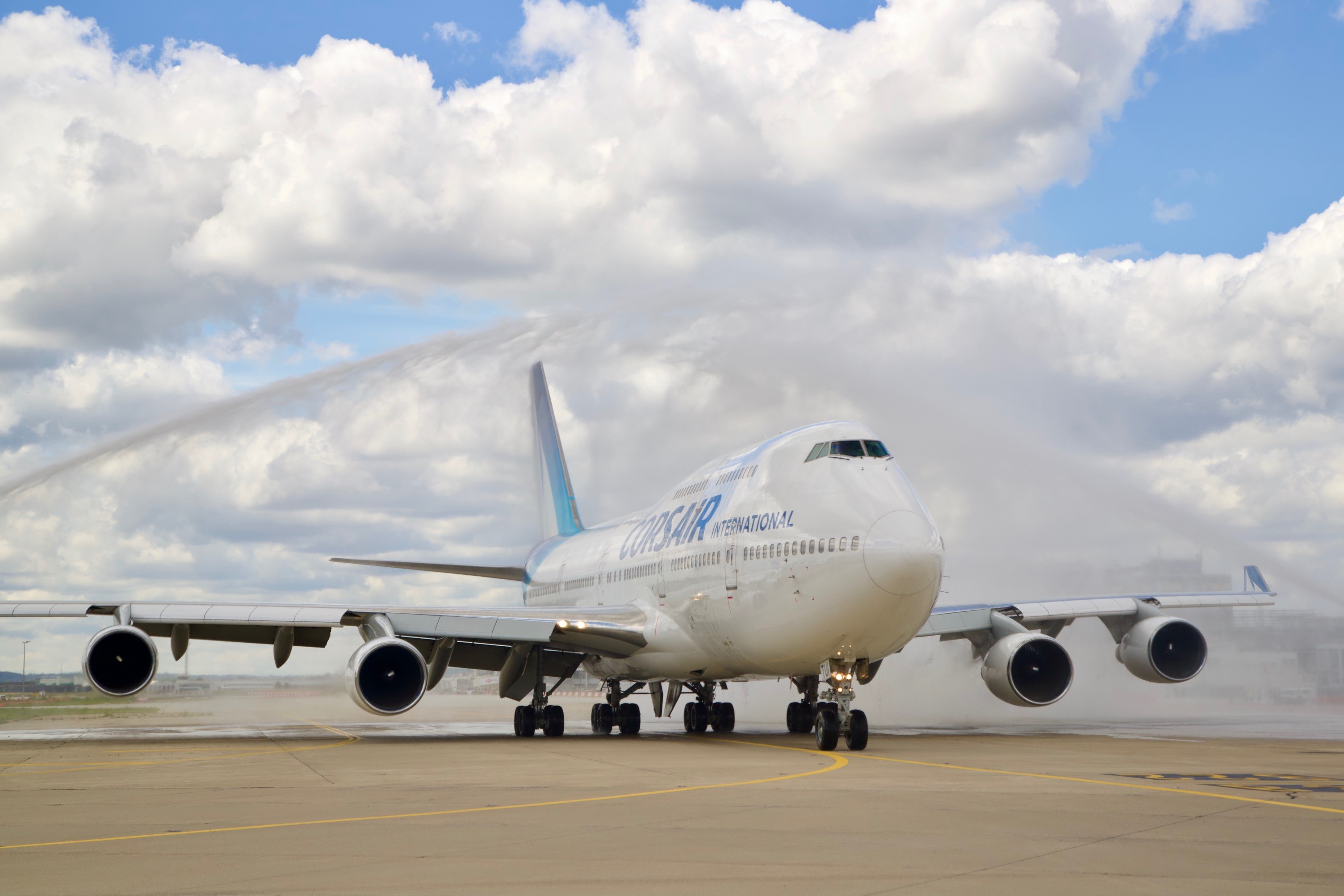 Photo: Arnaud Gaulupeau- Groupe ADP Le dernier envol du Boeing 747 de Corsair