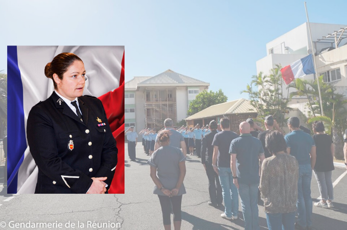Gendarme percutée lors d'un contrôle : Un hommage rendu à la Caserne Vérines