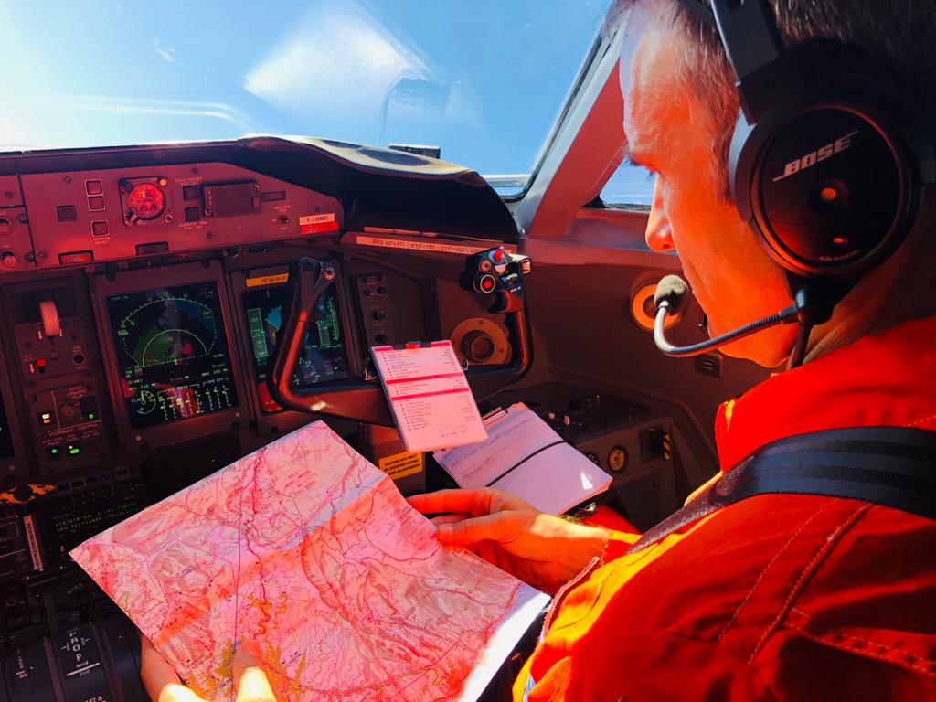Lutte contre les feux de forêts : Immersion aux cotés des pilotes du Dash-8 