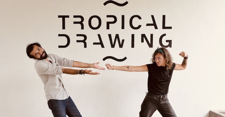 Démarrage du festival de dessin « Tropical Drawing » à Saint-Paul