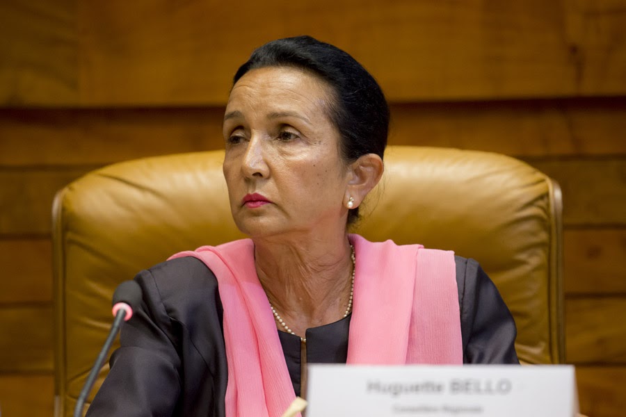 Huguette Bello, conseillère régionale d'opposition (Photo d'archives : © Pierre Marchal - Anakaopress)
