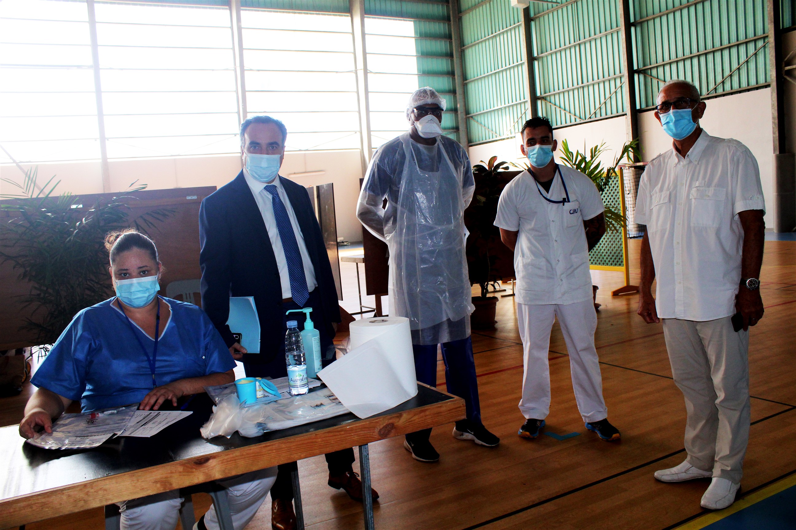 Covid : Opération de dépistage massif à l'Etang-Salé