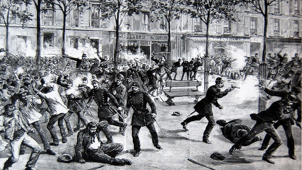 L'échauffourée de Clichy le 1er mai 1891
