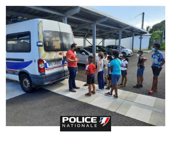 La police nationale rencontre les enfants de la Fondation d'Auteuil