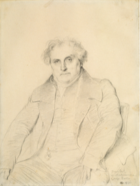 Louis François Bertin, de Jean Auguste Dominique Ingres