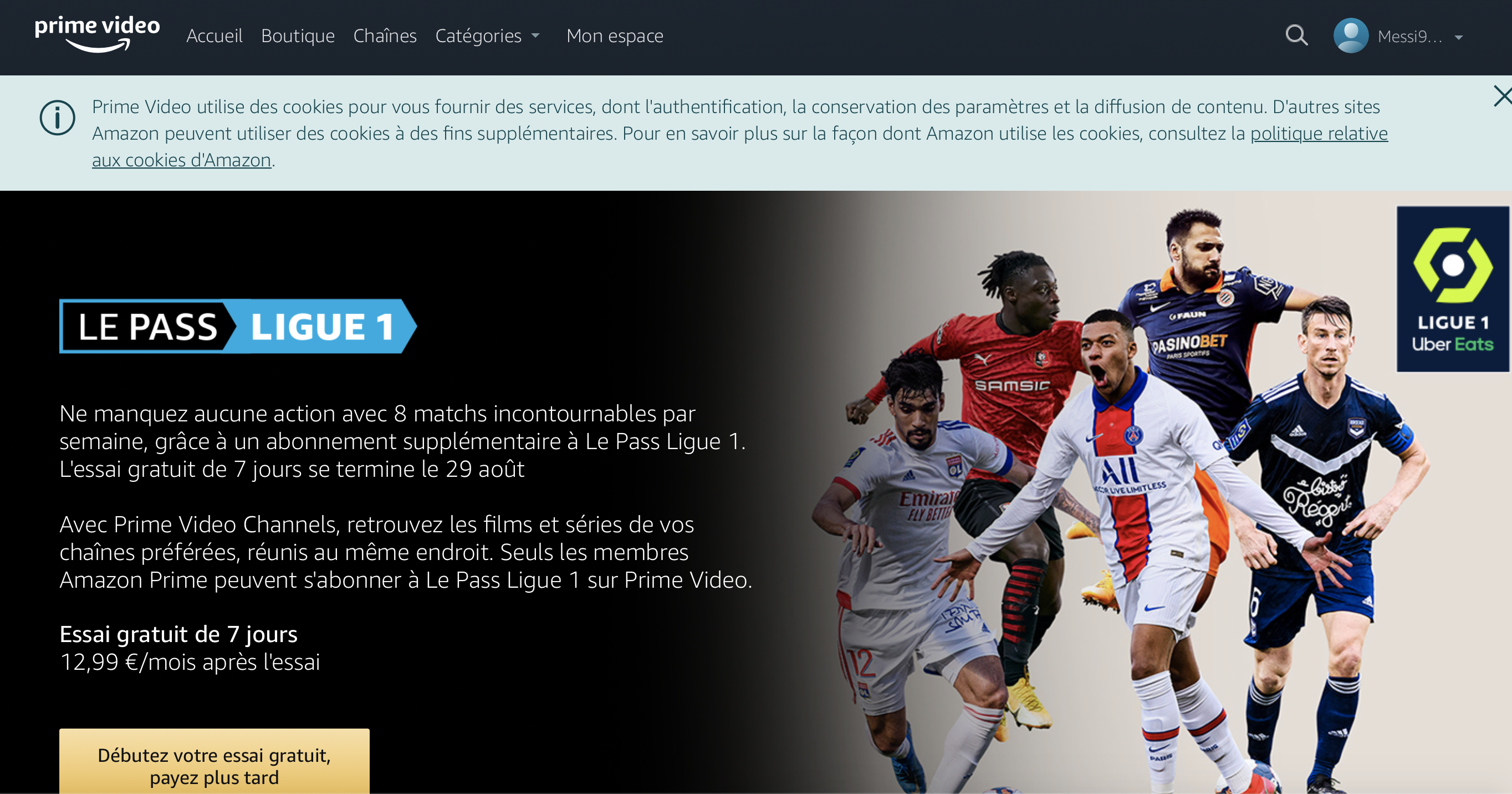 Amazon Prime Video : votre guide vers l'abonnement Ligue 1