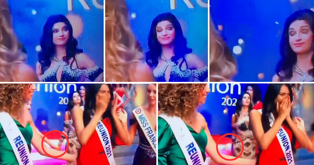 Miss Réunion : La candidate n°1 n'était visiblement pas contente