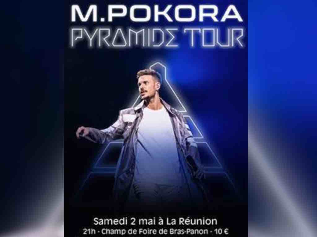 Le concert annulé de M.Pokora à La Réunion se termine devant le juge