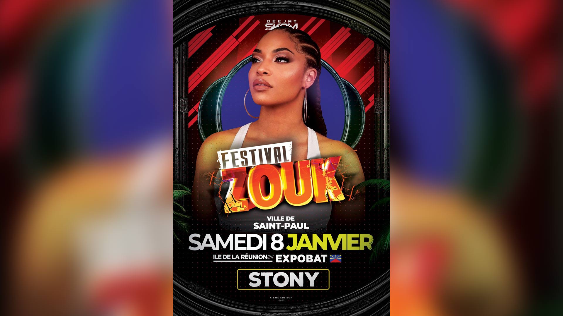 Stony est la 2e tête d'affiche du Festival Zouk